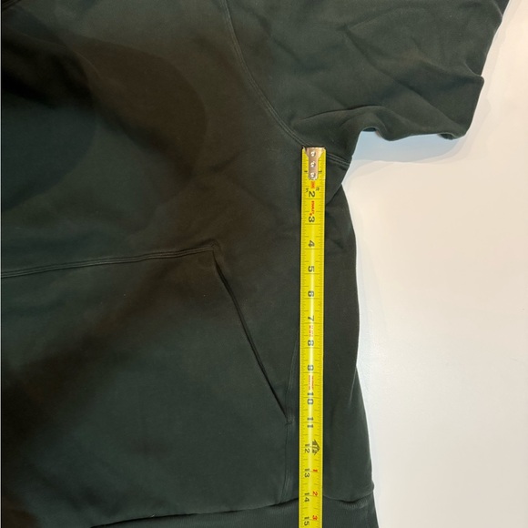Lululemon Men’s Steady State Pullover Hoodie Dark Green Hoodie in XXL - Picture 7 of 10